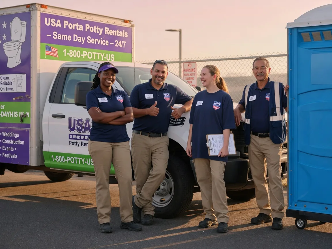 Porta Potty Rental company in Wingate, MD